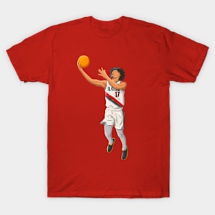 Shaedon Sharpe - Portland Trailblazers Basketball T-Shirt